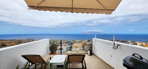 Ferienhaus, 3 Schlafzimmer, Balkon | Wohnbereich