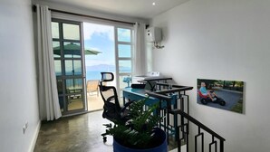 House, 3 Bedrooms, Balcony | Living area - Casinha Nova - Entire Home With City & Ocean View in Sao Filipe (São Filipe)