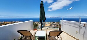 House, 3 Bedrooms, Balcony | Living area - Casinha Nova - Entire Home With City & Ocean View in Sao Filipe (São Filipe)