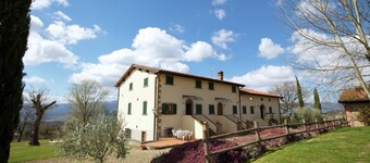 Farmhouse in Tuscany With Pool and Valley Views