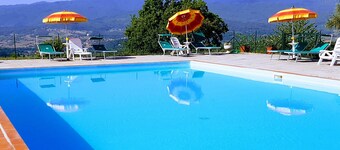 Farmhouse in Tuscany With Pool and Valley Views
