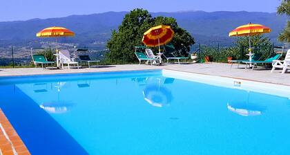 Farmhouse in Tuscany With Pool and Valley Views