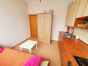 Basic Studio | Free WiFi, bed sheets - Tokyo Vibes Hostel with more privacy (Self Check in) (Vilnius)