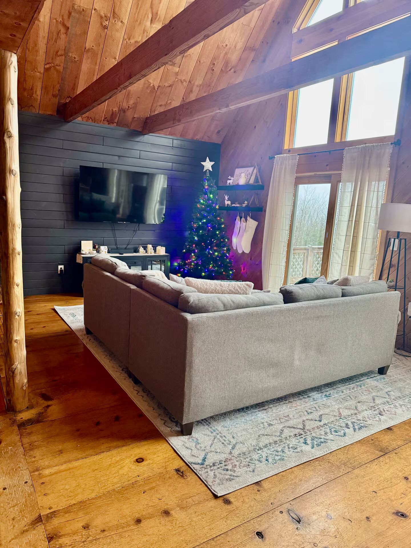 スマートテレビ、暖炉、テレビゲーム、DVD プレーヤー