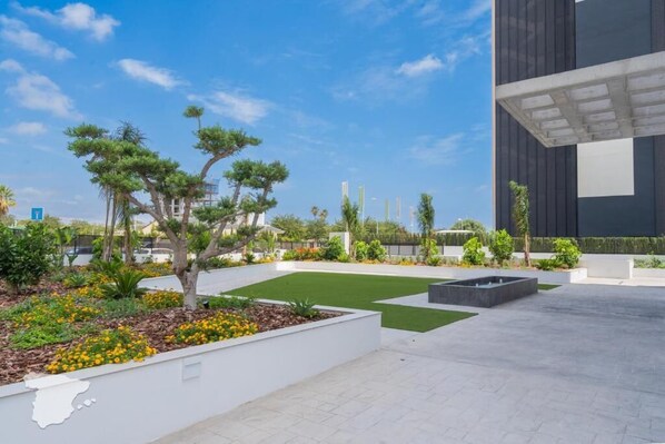 Overnattingsstedets uteområder