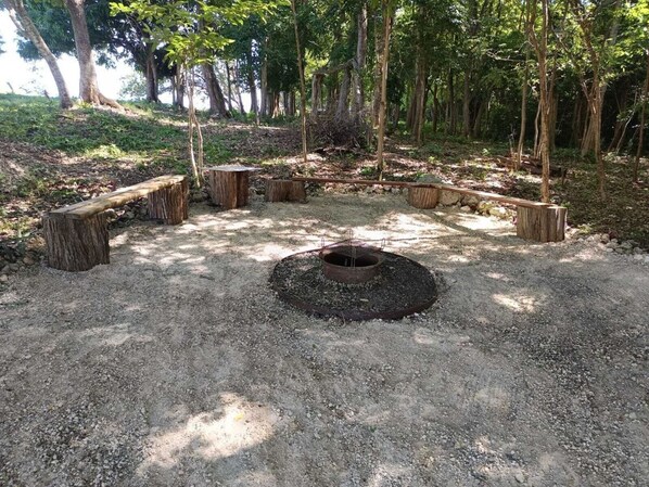 Enceinte de l’hébergement