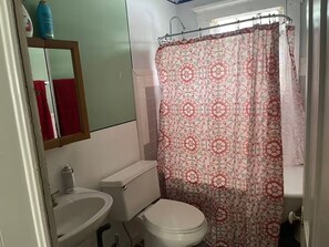 Towels, soap, toilet paper