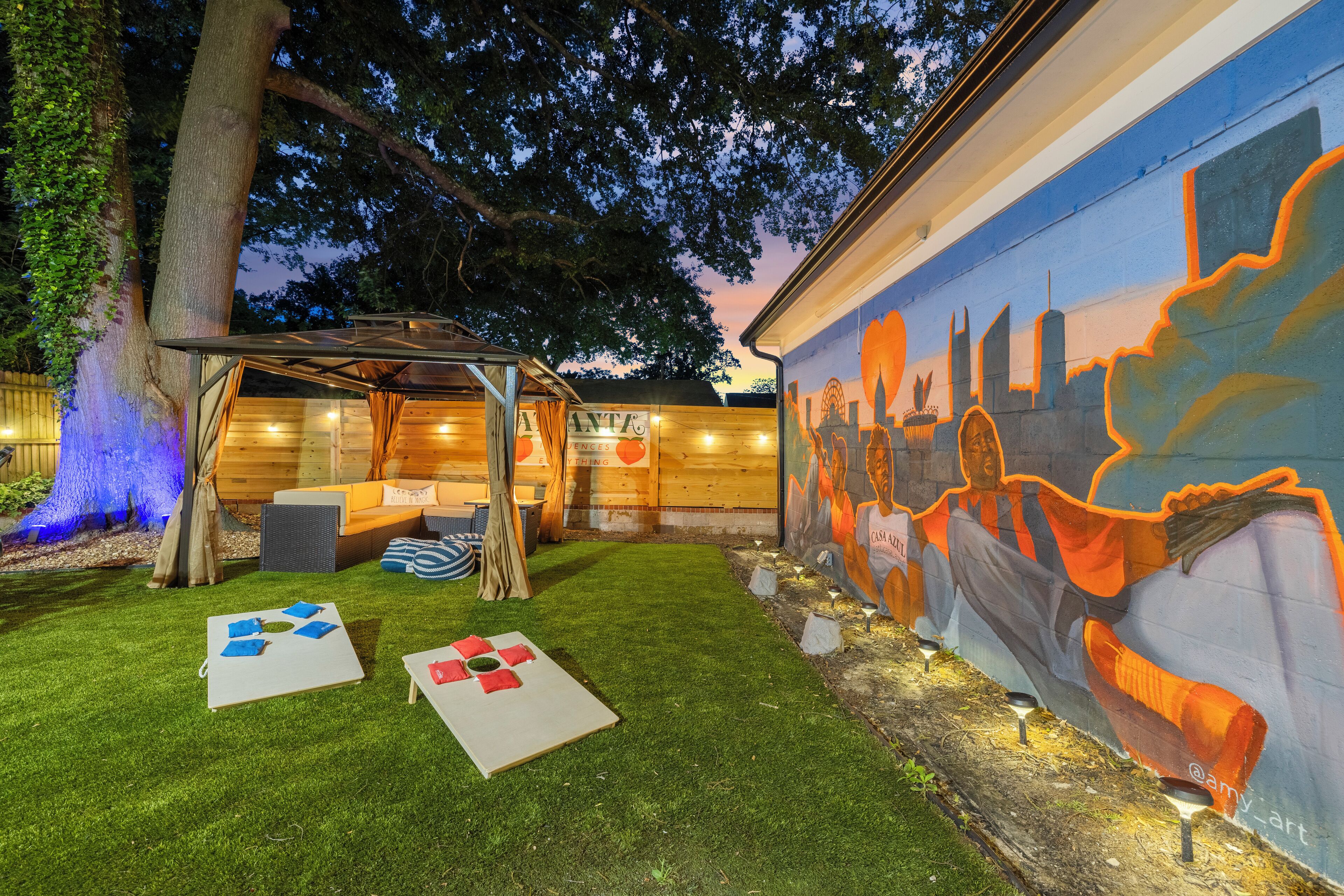 Áreas de la propiedad