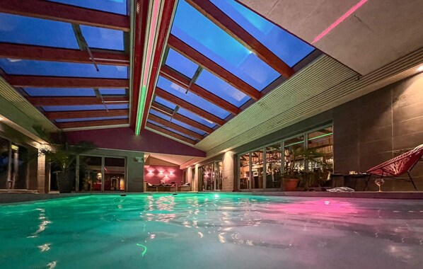 Indoor pool - Gorgeous home in Vanse with sauna (Vanse)