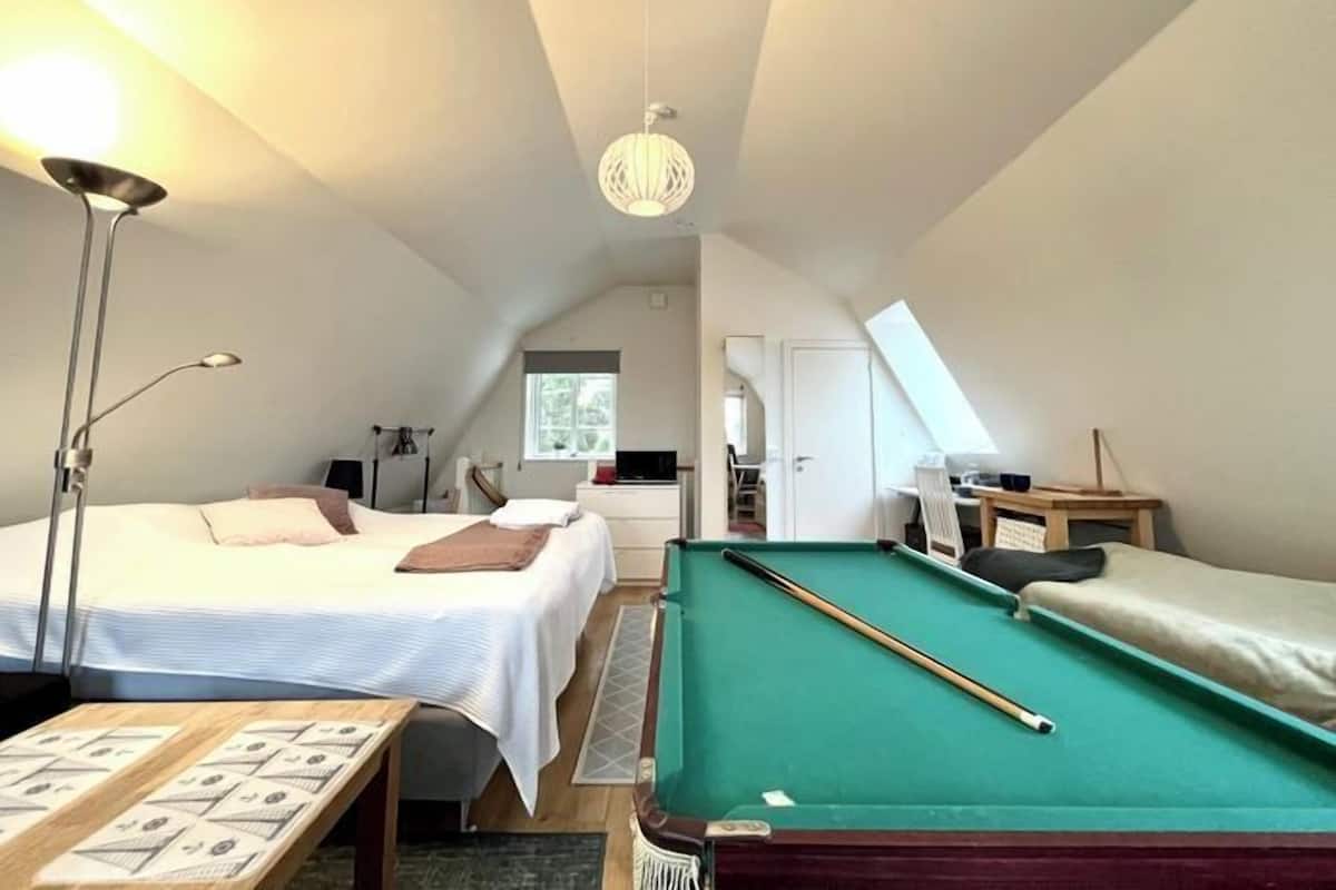 Departamento Deluxe, vista al jardín | 1 habitación, decoración personalizada y muebles diferentes