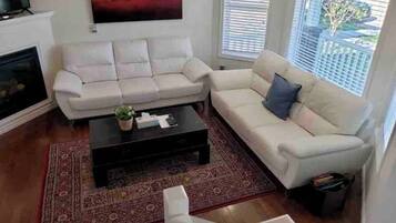 TV connectée, cheminée