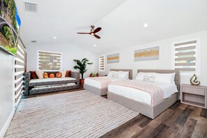 3 chambres, fer et planche à repasser, lit parapluie, Wi-Fi