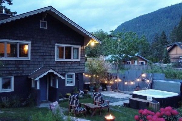 Tina de hidromasaje al aire libre