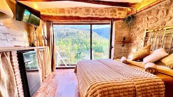 1 makuuhuone, vuodevaatteet