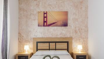 2 habitaciones y ropa de cama