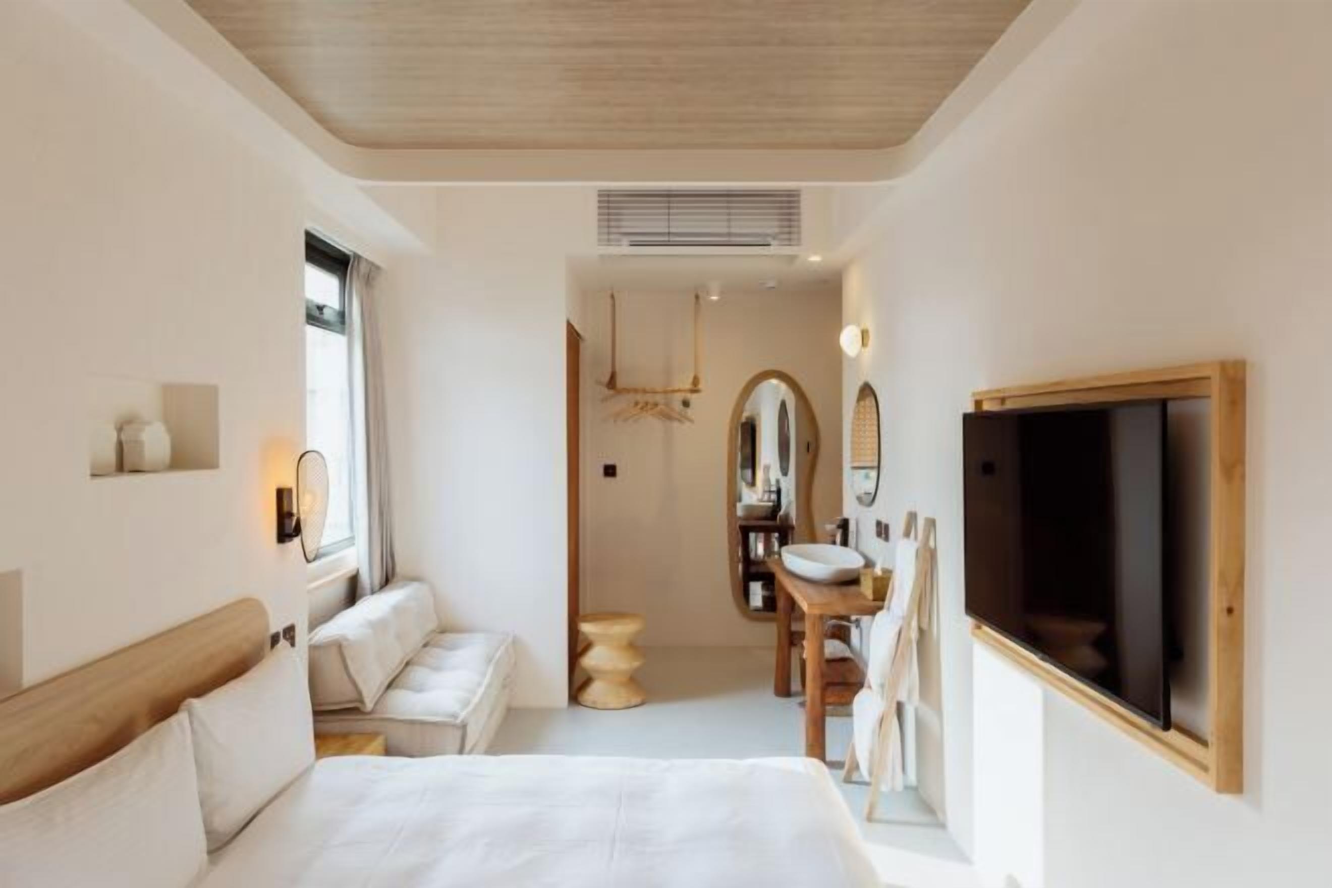 Bureau, chambres insonorisées, Wi-Fi gratuit, draps fournis