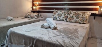 Wifi gratis y ropa de cama 