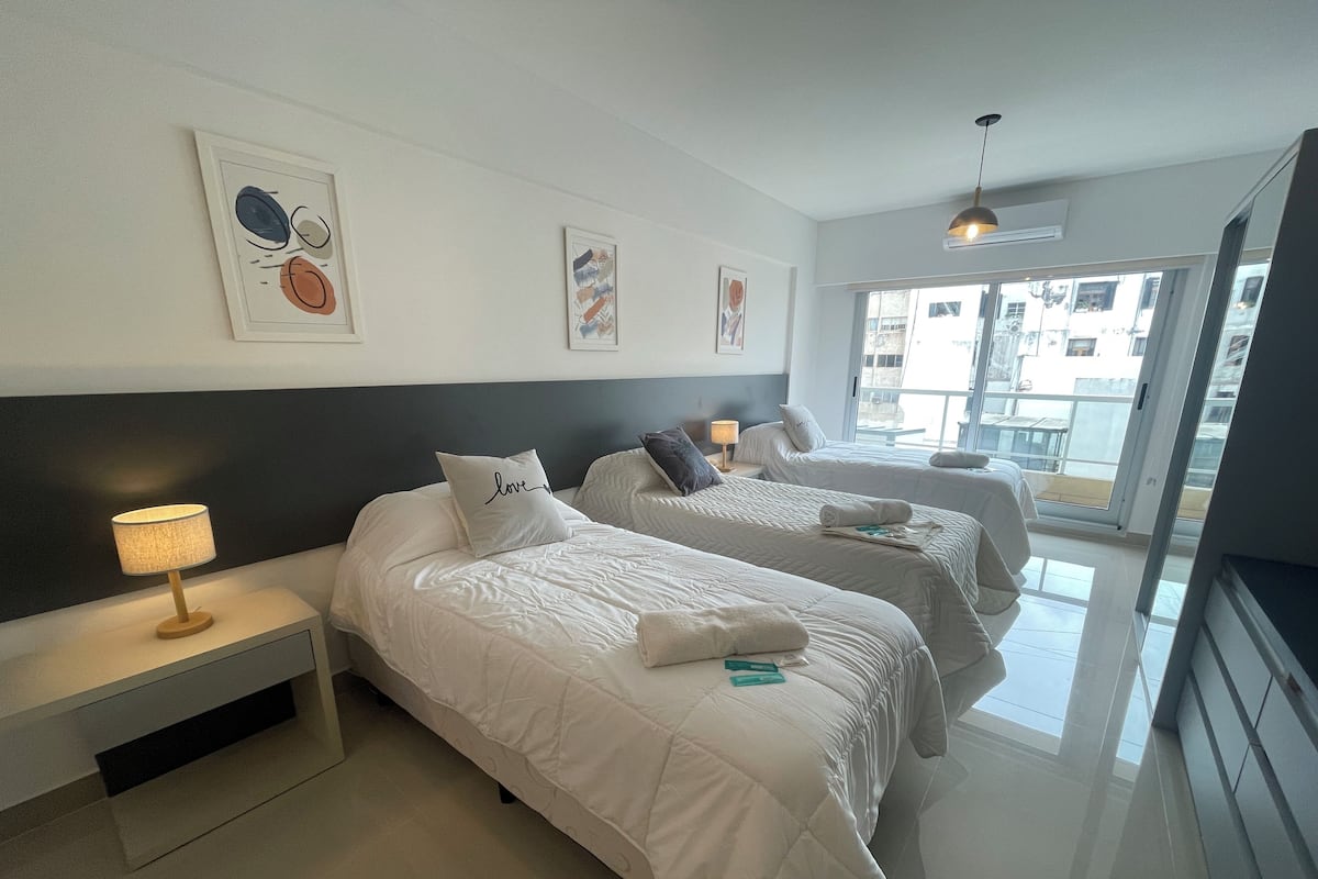 Studio, 3 Einzelbetten | 1 Schlafzimmer, individuell dekoriert, individuell eingerichtet
