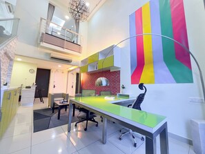 Apartamento, 1 quarto | Área de estar
