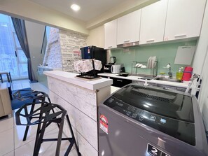 Apartamento, 1 quarto | Área de estar