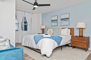 2 bedrooms, iron/ironing board, travel cot, free WiFi