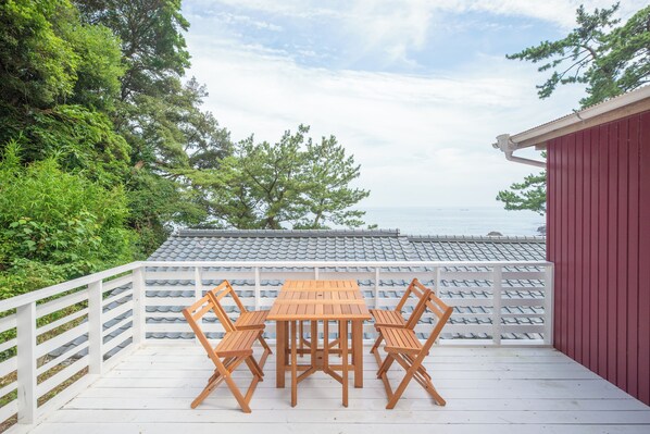 Terrace/patio - KAWAZU BEACH HOUSE BLUE MOON (Kawazu)