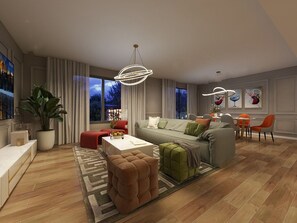 Área de sala de estar