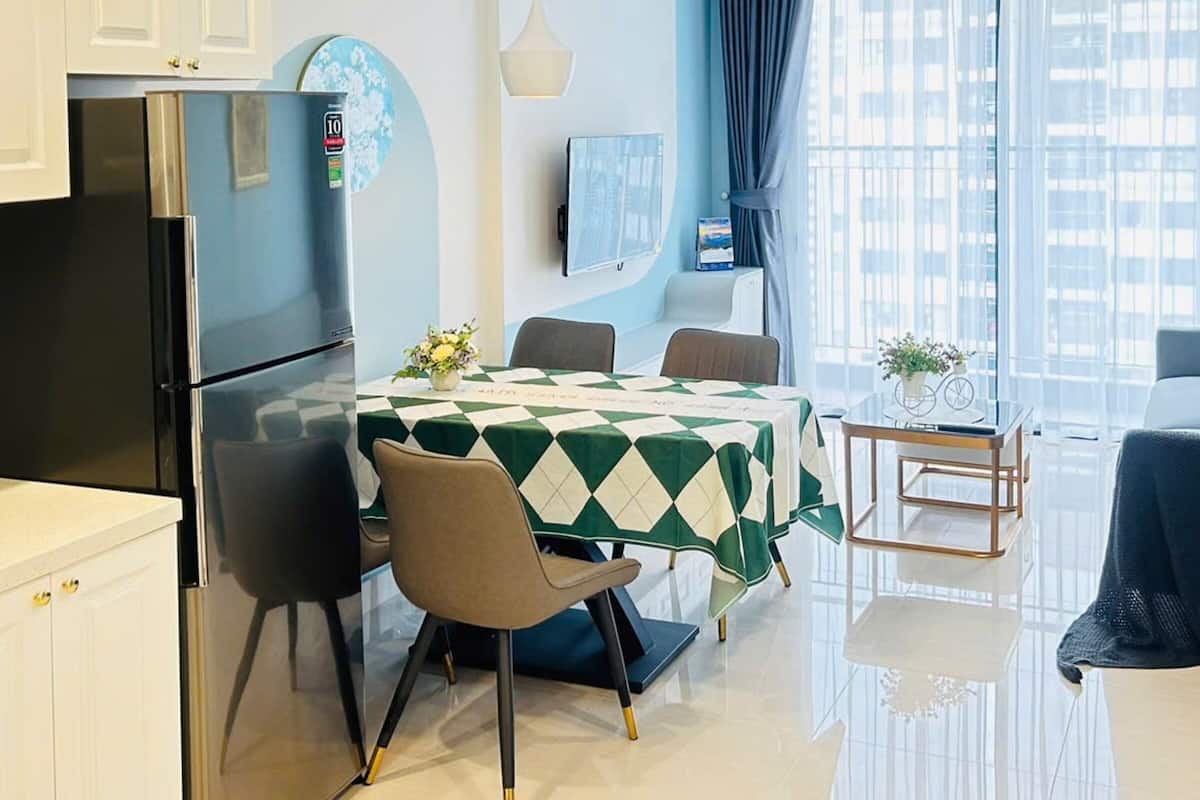 Superior-Apartment, 2 Schlafzimmer | 1 Schlafzimmer, Schreibtisch, laptopgeeigneter Arbeitsplatz