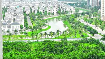 Appartement Affaires, 1 grand lit, balcon | Vue depuis le balcon