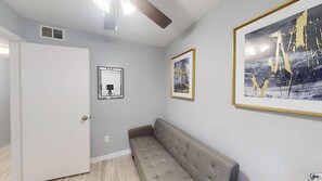 Smart TV, fireplace, offices