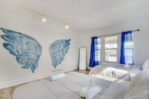 6 多间卧室、熨斗/熨衣板、旅行婴儿床、免费 WiFi