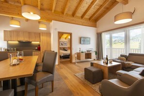 Apartment | Living room - Penthouse in Wagrain Near Grafenberg Lift (Wagrain)
