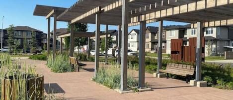 Enceinte de l’hébergement