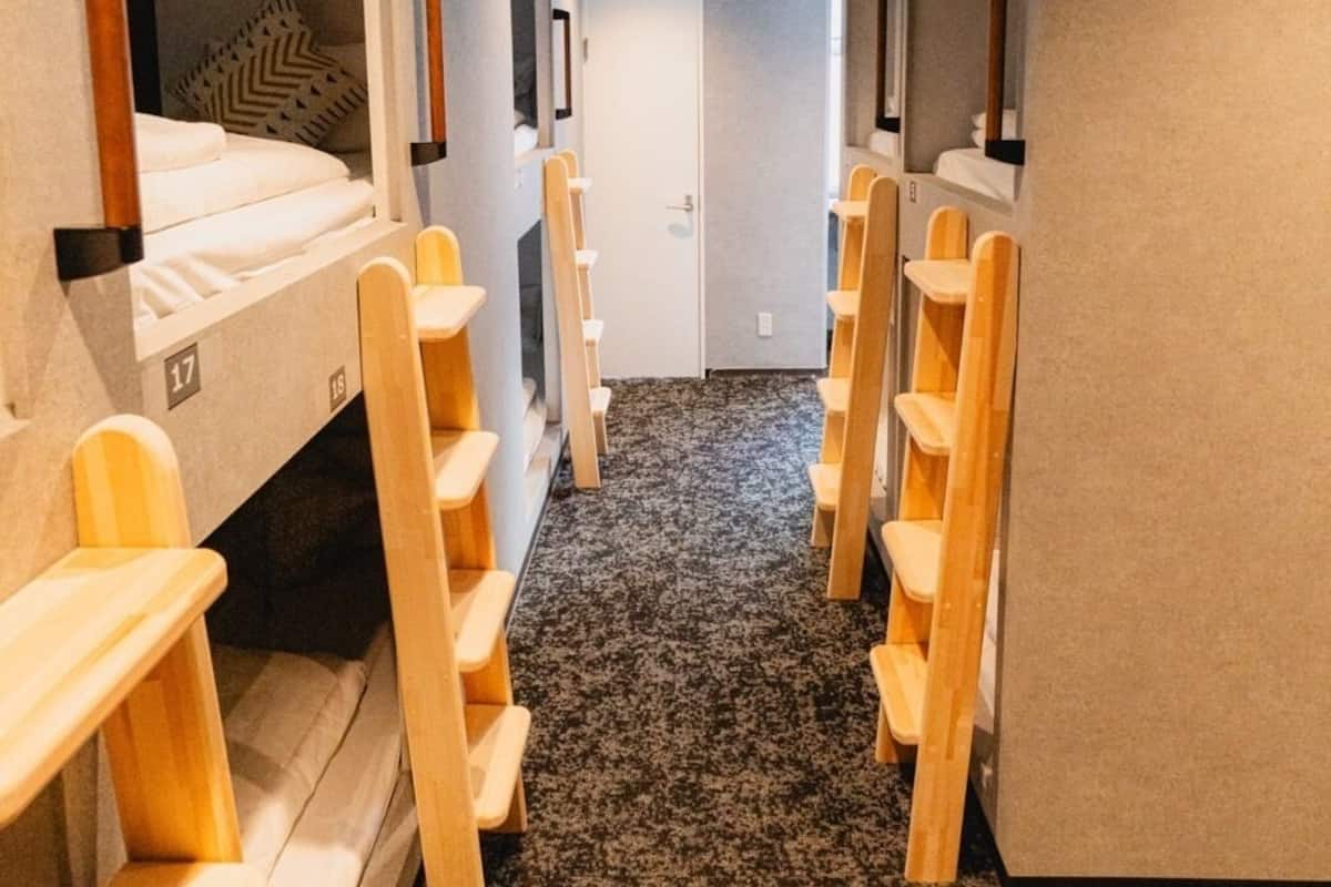 Down comforters, blackout drapes, free WiFi, bed sheets