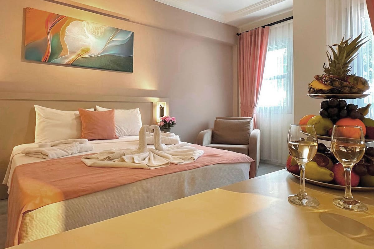 1 phòng ngủ, két bảo mật tại phòng, phòng cách âm