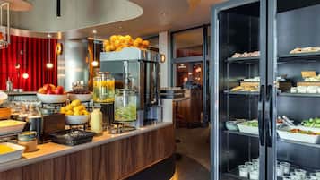 Daily buffet breakfast for a fee