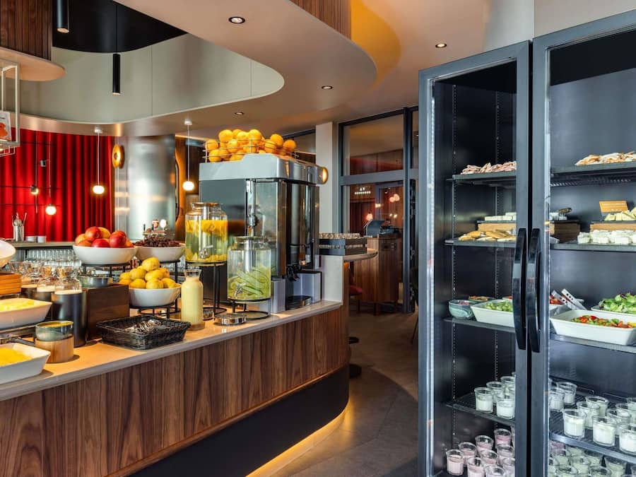 Daily buffet breakfast for a fee