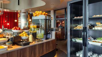 Daily buffet breakfast for a fee