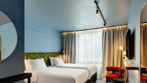 TRIBE ESSENTIAL Twin Room | Safe på rommet, blendingsgardiner, lydisolert og wi-fi (inkludert)