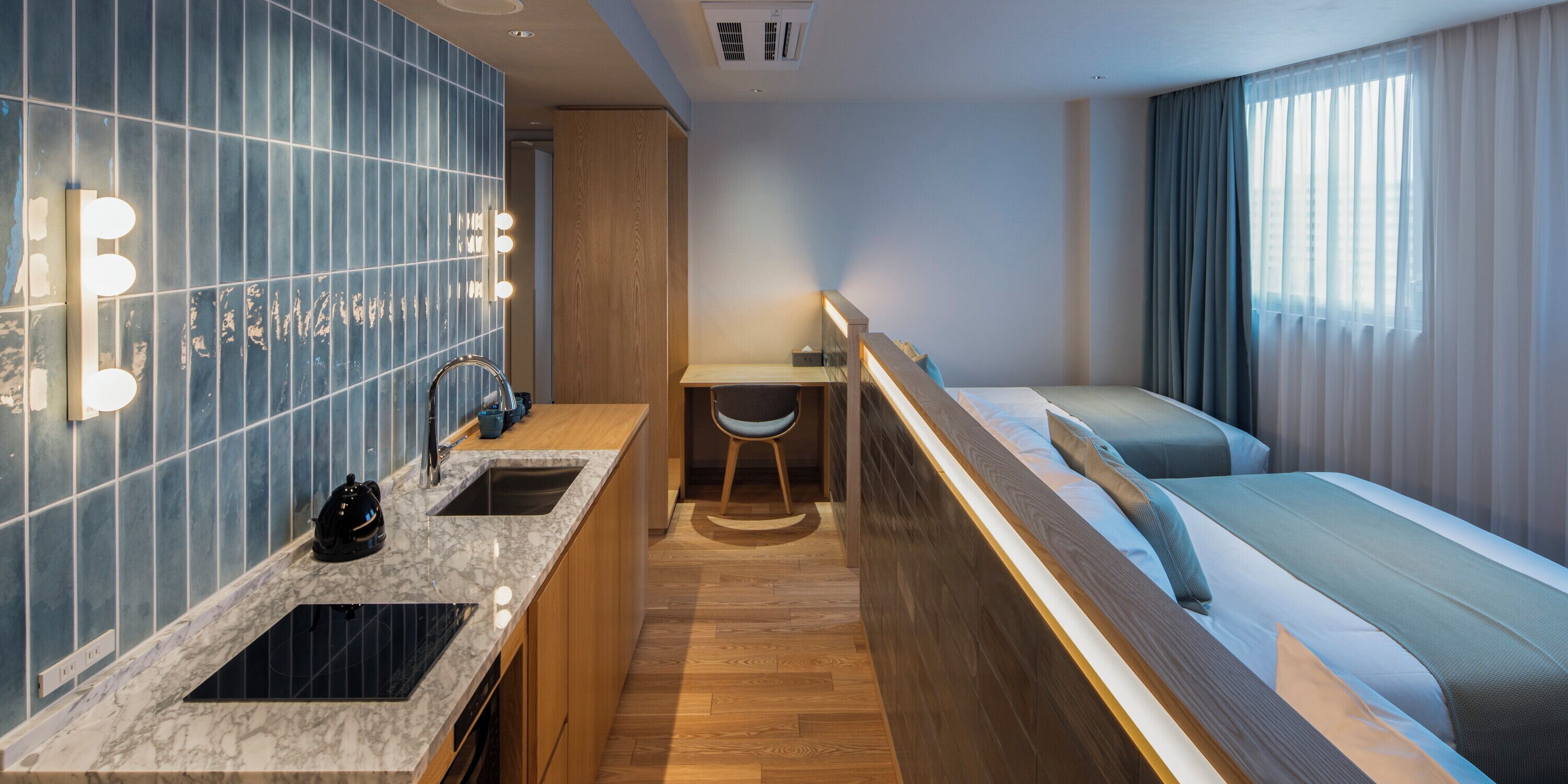 Family Room | Private kitchen | Mini-fridge