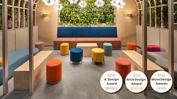 Sala de estar en el lobby