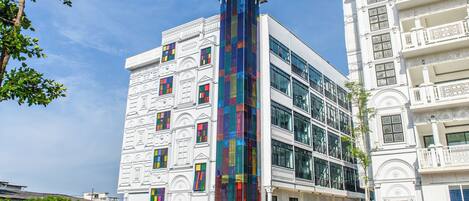 Fachada del alojamiento