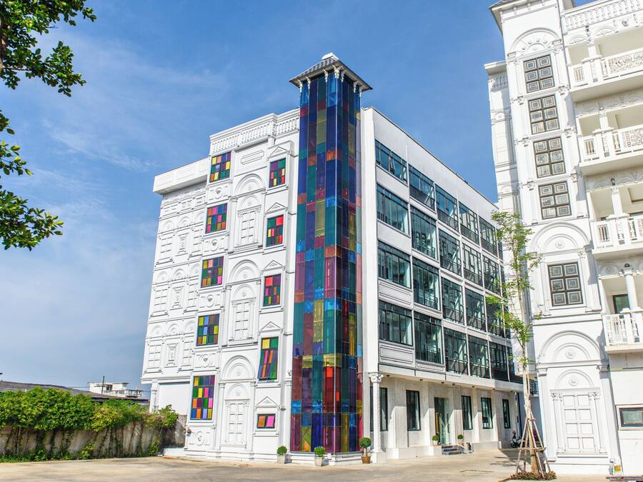 Fassade der Unterkunft