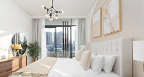 Executive-Apartment, 1 Schlafzimmer | 1 Schlafzimmer, Schreibtisch, laptopgeeigneter Arbeitsplatz