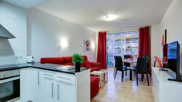 Apartment | Living room | DVD player