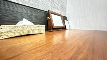 Free minibar, laptop workspace, free WiFi