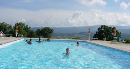 Farmhouse in Tuscany With Pool & Valley Views