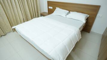 1 kamar tidur, setrika/meja setrika, dan Wi-Fi gratis