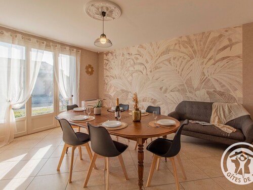 Gîte confortable au cœur du vignoble avec Wifi et parking, proche du Puy du Fou