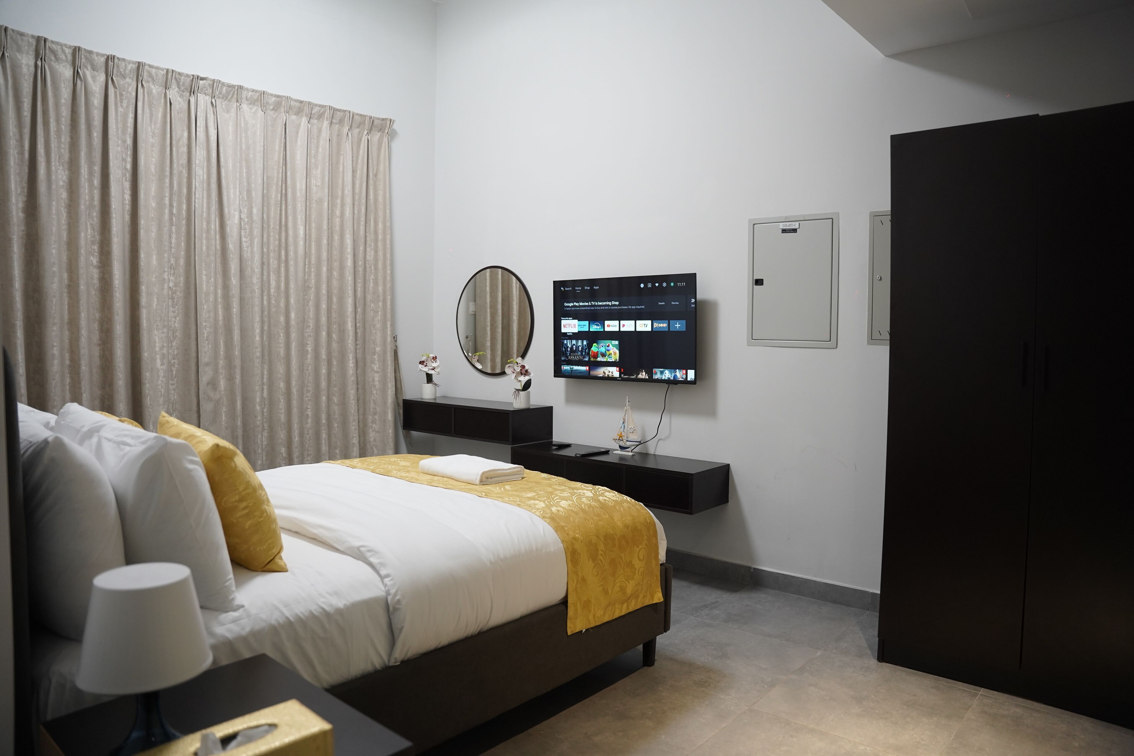 1 bedroom, iron/ironing board, WiFi, bed sheets